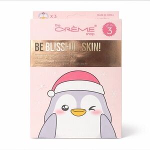 The Crème Shop Pink Penguin Face Mask Set